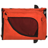 Orange and Black Oxford and Iron Animal Bike Trailer