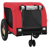 Red and Black Oxford and Iron Animal Bike Trailer