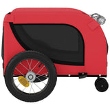 Red and Black Oxford and Iron Animal Bike Trailer