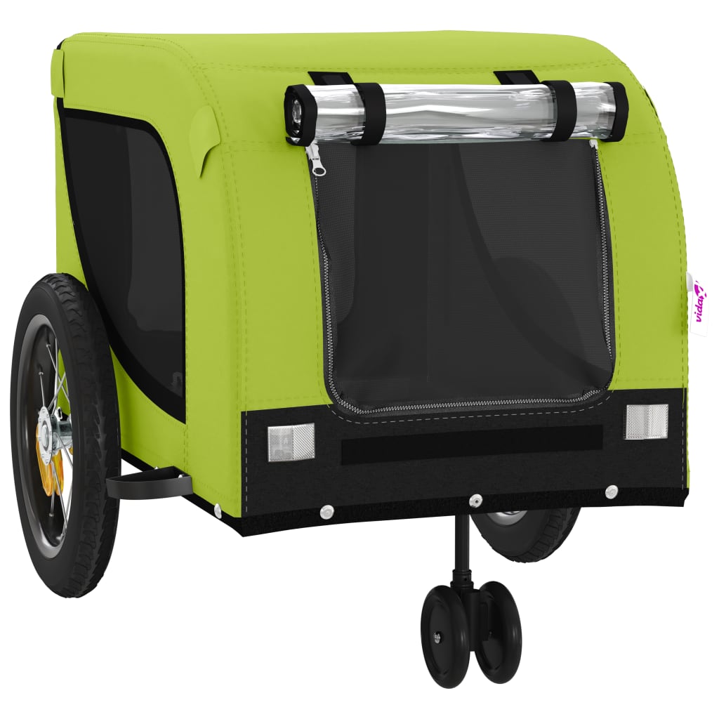 Green and Black Oxford and Iron Animal Bike Trailer