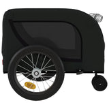 Black Oxford and Iron Animal Bike Trailer