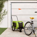 Green and Black Oxford and Iron Animal Bike Trailer