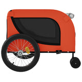 Orange and Black Oxford and Iron Animal Bike Trailer