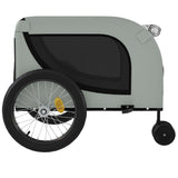 Gray and Black Oxford and Iron Animal Bike Trailer