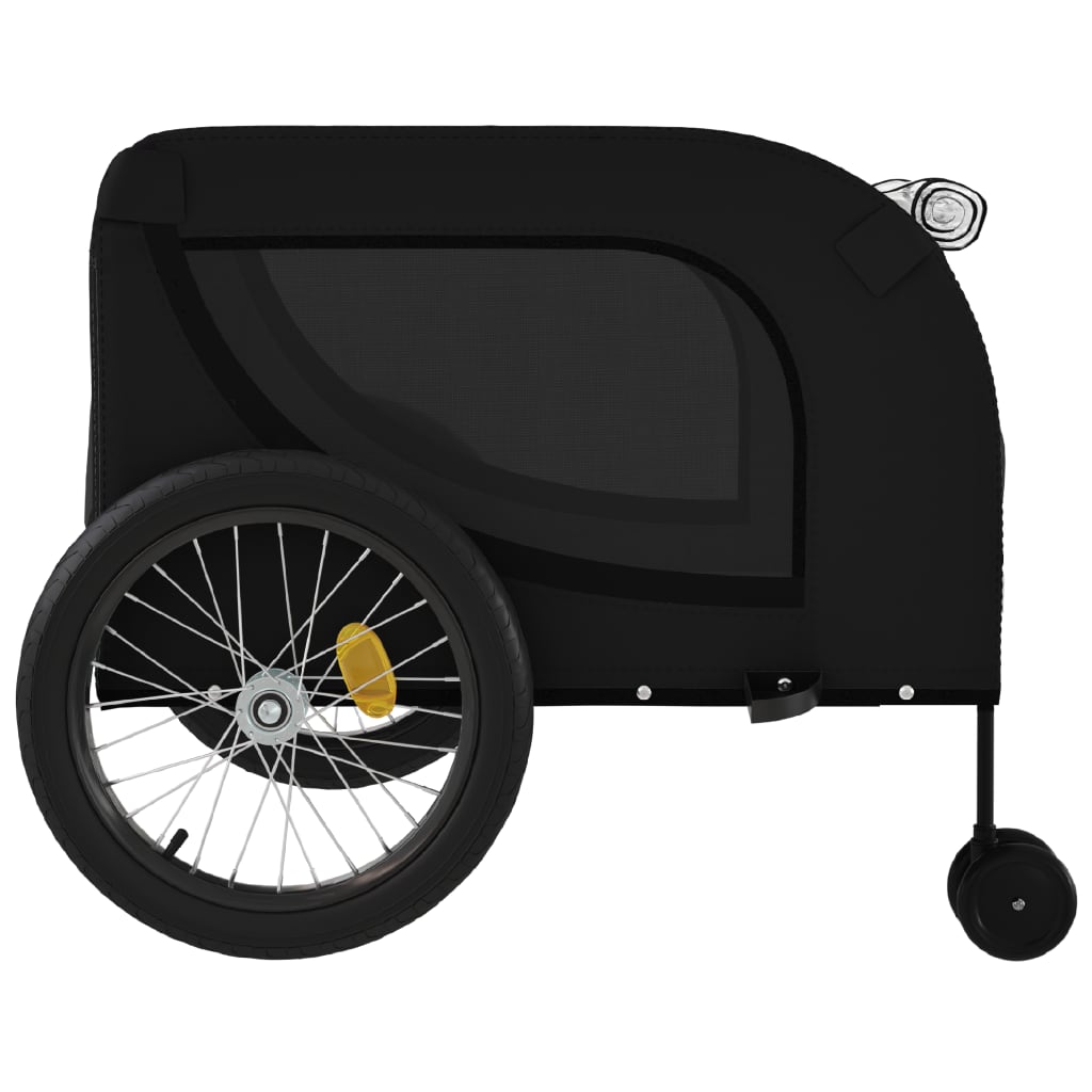 Black Oxford and Iron Animal Bike Trailer