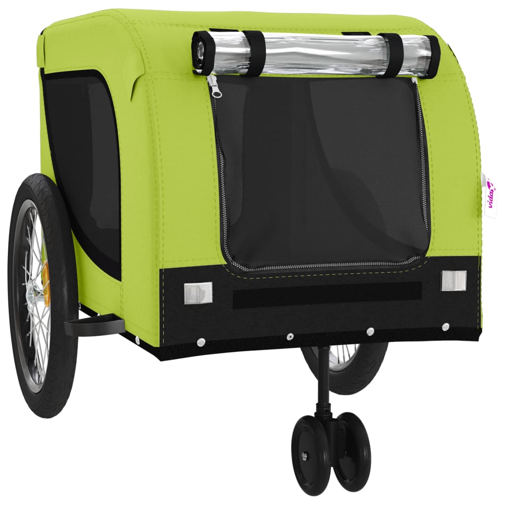 Green and Black Oxford and Iron Animal Bike Trailer