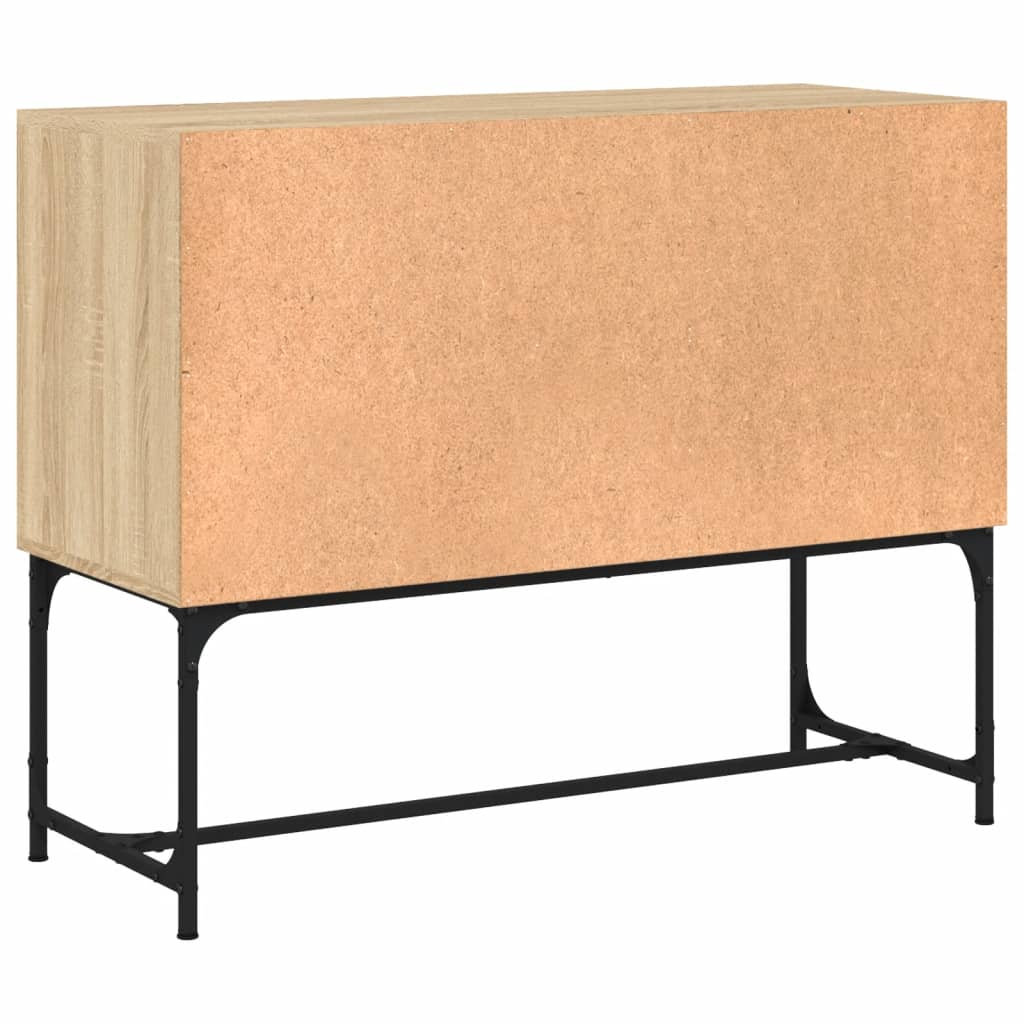 Credenza Rovere Sonoma 100x40x79,5 cm in Legno Multistrato