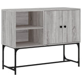 Credenza Grigio Sonoma 100x40x79,5 cm in Legno Multistrato