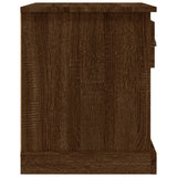 Comodino Rovere Marrone 39x39x47,5 cm in Legno Multistrato