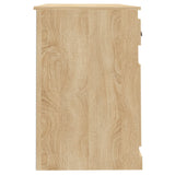 Scrivania Cassetto Rovere Sonoma 115x50x75 cm Legno Multistrato