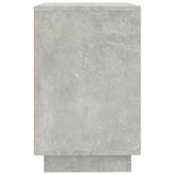 Credenza Grigio Cemento 102x35x60 cm in Legno Multistrato