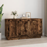 Credenza Rovere Fumo 102x35x55 cm in Legno Multistrato