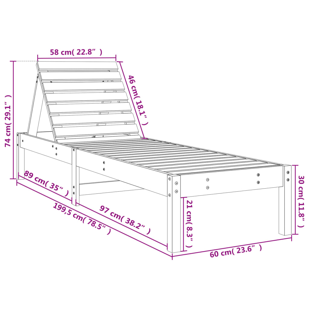 Lettini con Tavolino 2 pz Miele in Legno Massello di Pino