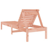 Lettini Prendisole 2pz 199,5x60x74 cm Legno Massello di Douglas