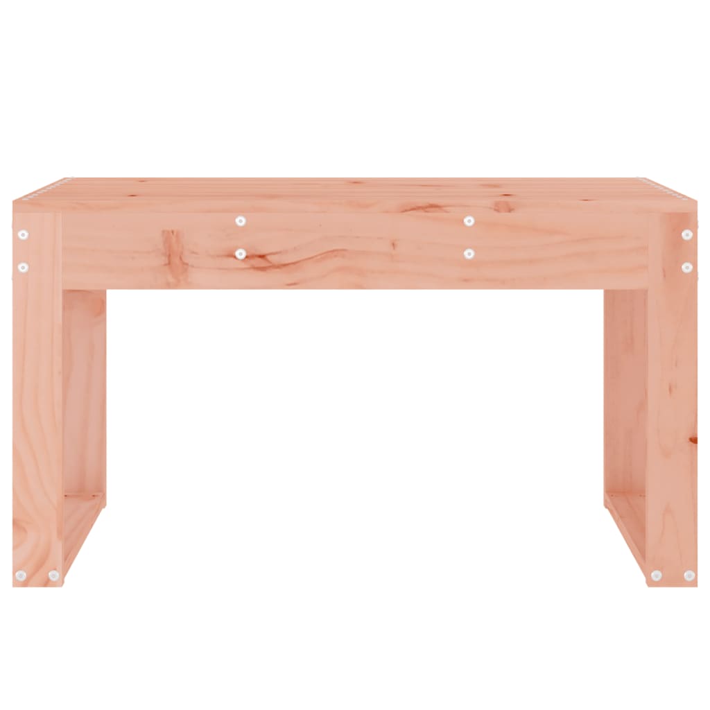 Panca da Giardino 80x38x45 cm in Legno Massello di Douglas