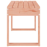 Panca da Giardino 80x38x45 cm in Legno Massello di Douglas