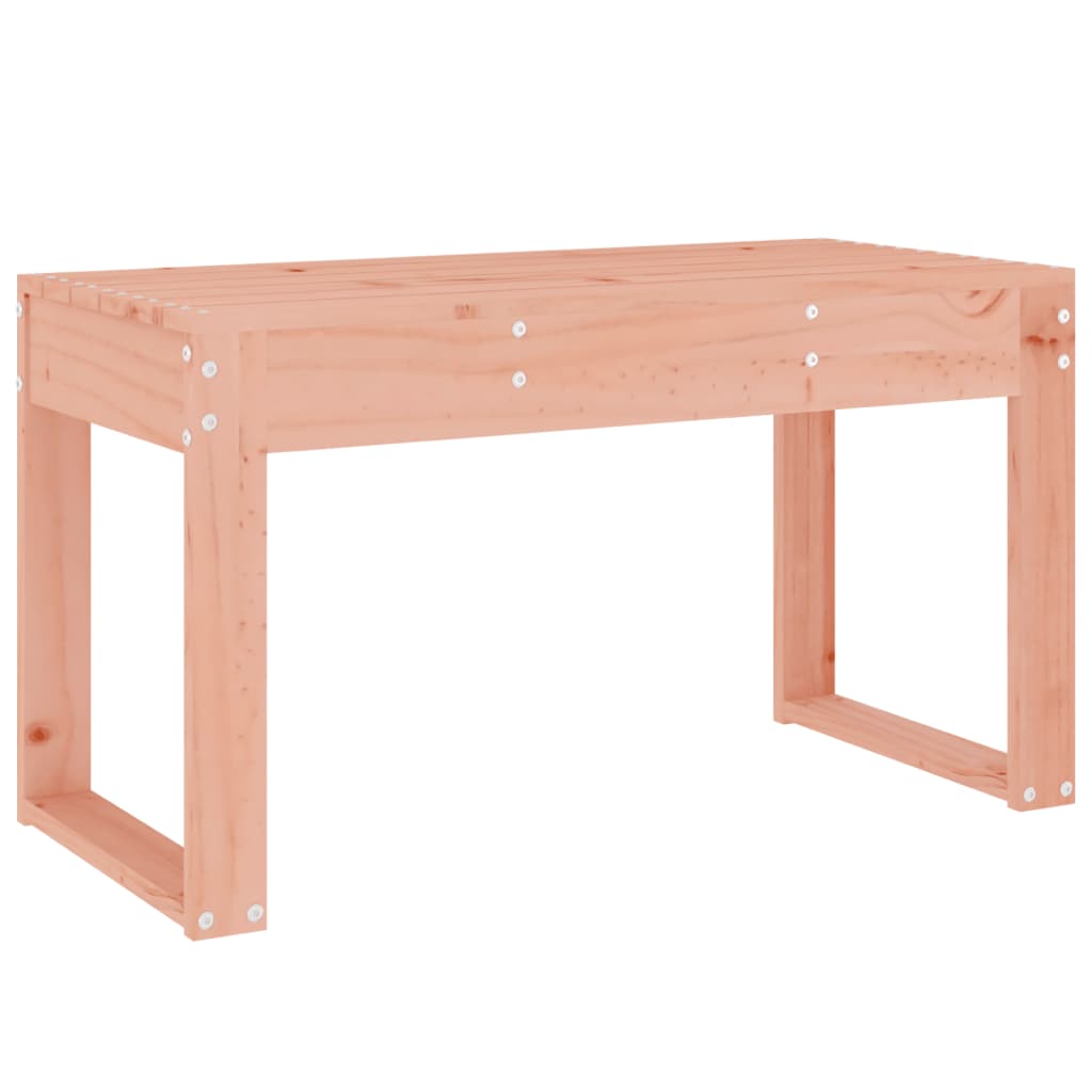 Panca da Giardino 80x38x45 cm in Legno Massello di Douglas