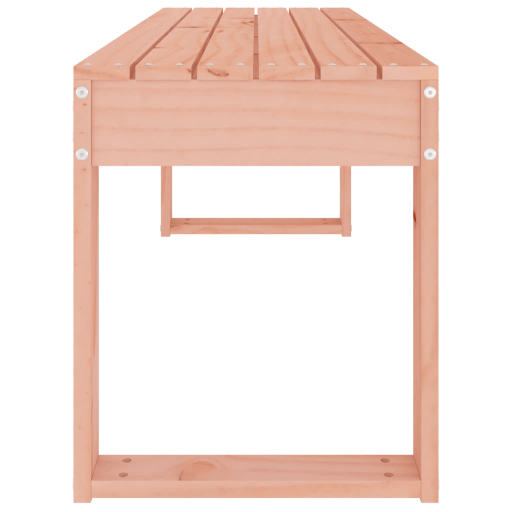 Panca da Giardino 110x38x45 cm in Legno Massello di Douglas