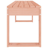 Panca da Giardino 110x38x45 cm in Legno Massello di Douglas