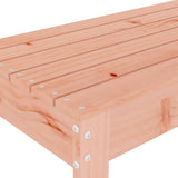 Panca da Giardino 110x38x45 cm in Legno Massello di Douglas