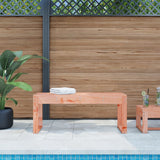 Panca da Giardino 110x38x45 cm in Legno Massello di Douglas