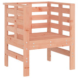 Sedie da Giardino 2pz 61,5x53x71 cm Legno Massello di Douglas