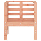 Sedie da Giardino 2pz 61,5x53x71 cm Legno Massello di Douglas