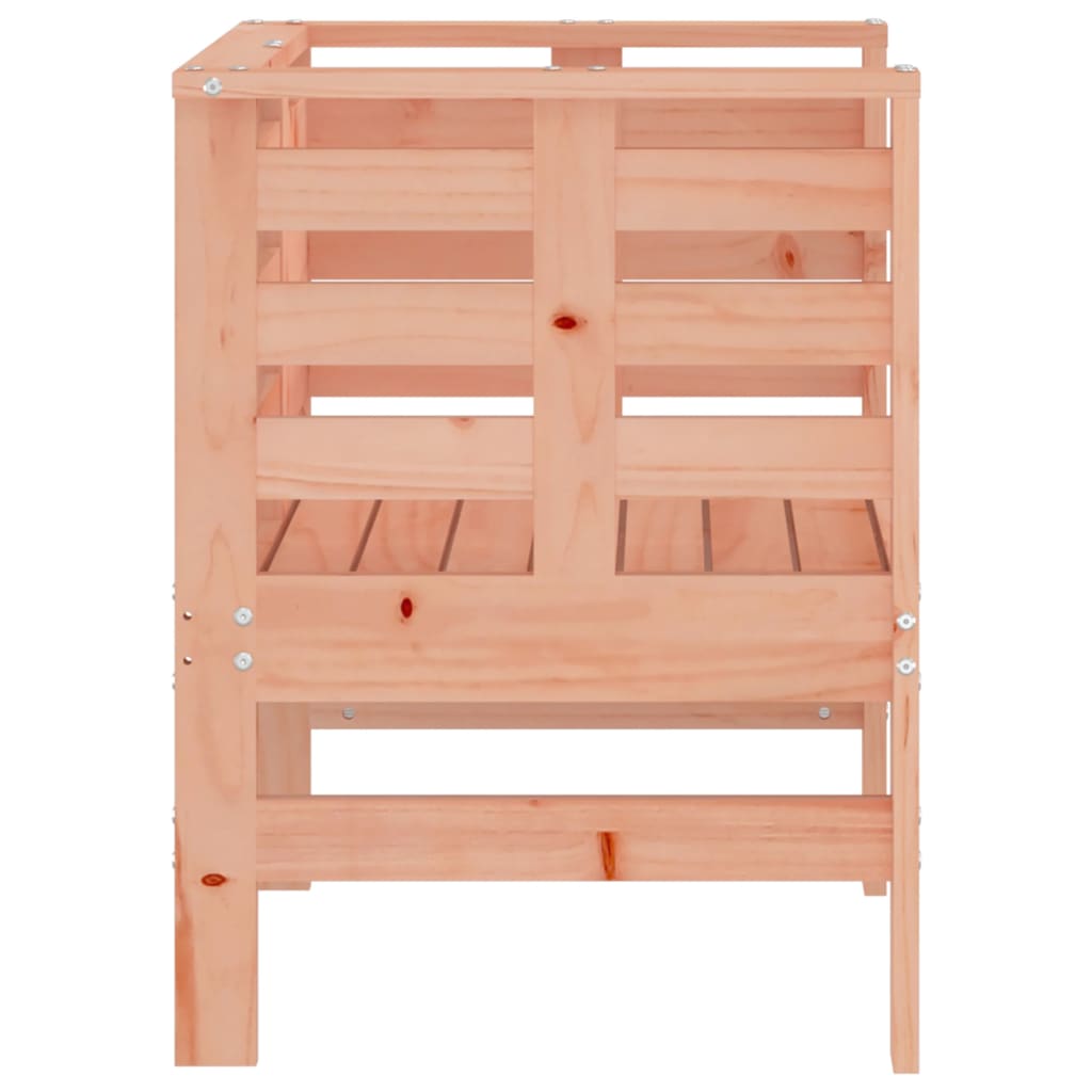 Sedie da Giardino 2pz 61,5x53x71 cm Legno Massello di Douglas