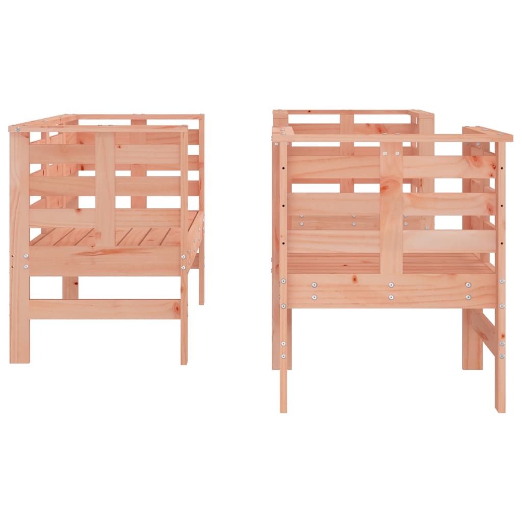 Set Salotto da Giardino 3 pz in Legno Massello di Douglas