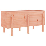 Fioriera Rialzata Giardino 121x50x57 cm Legno Massello Douglas