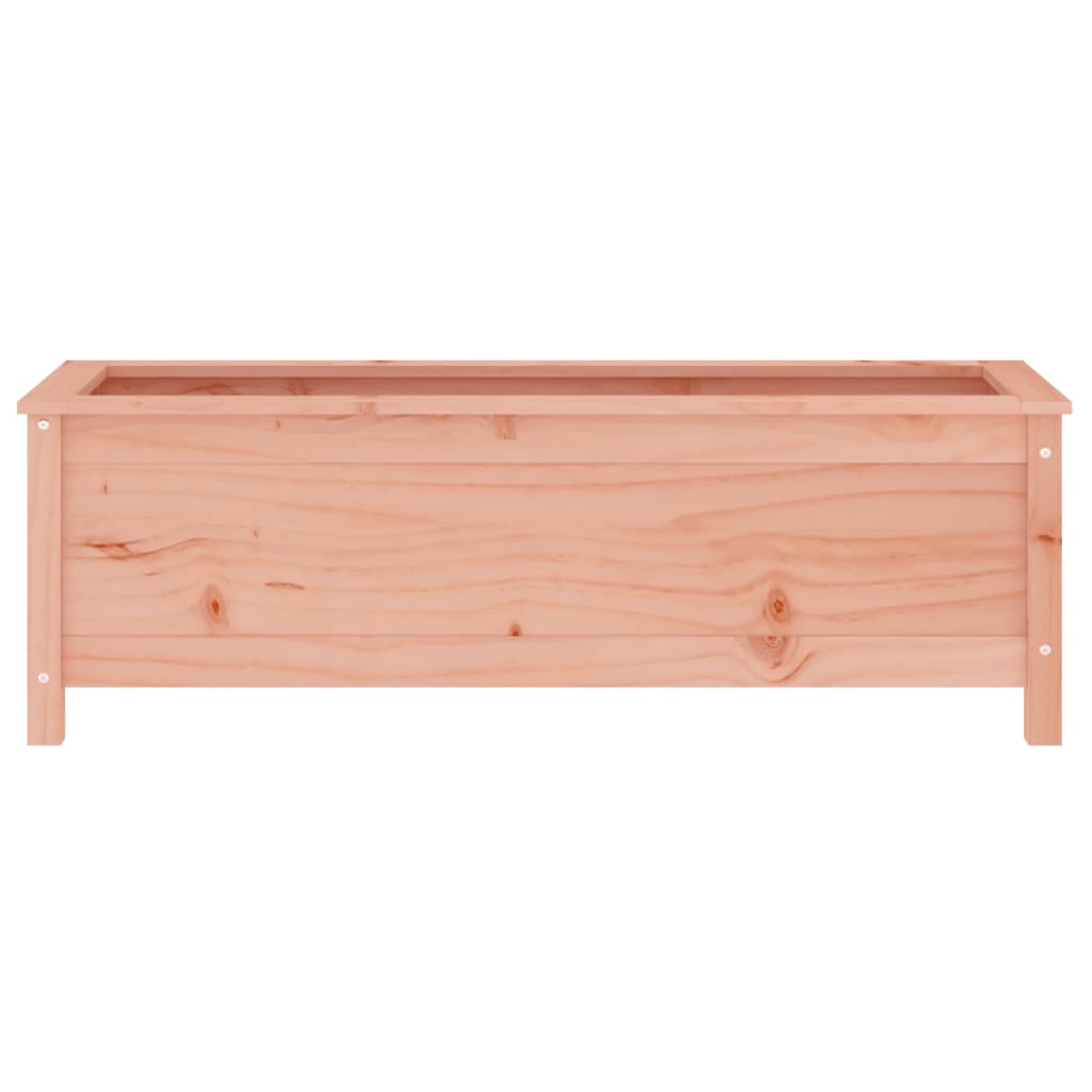 Fioriera Rialzata Giardino 119,5x40x39cm Legno Massello Douglas