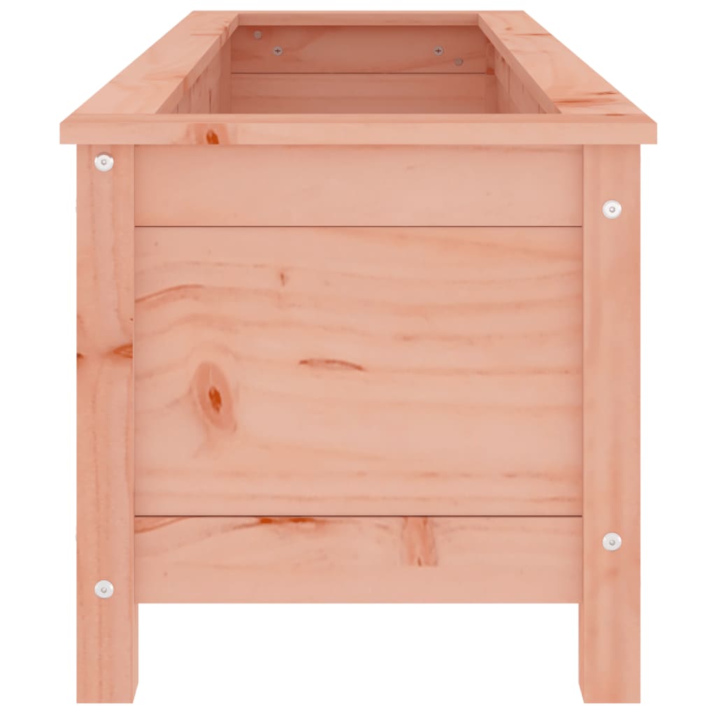 Fioriera Rialzata Giardino 119,5x40x39cm Legno Massello Douglas