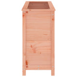 Fioriera Rialzata Giardino 119,5x40x78cm Legno Massello Douglas