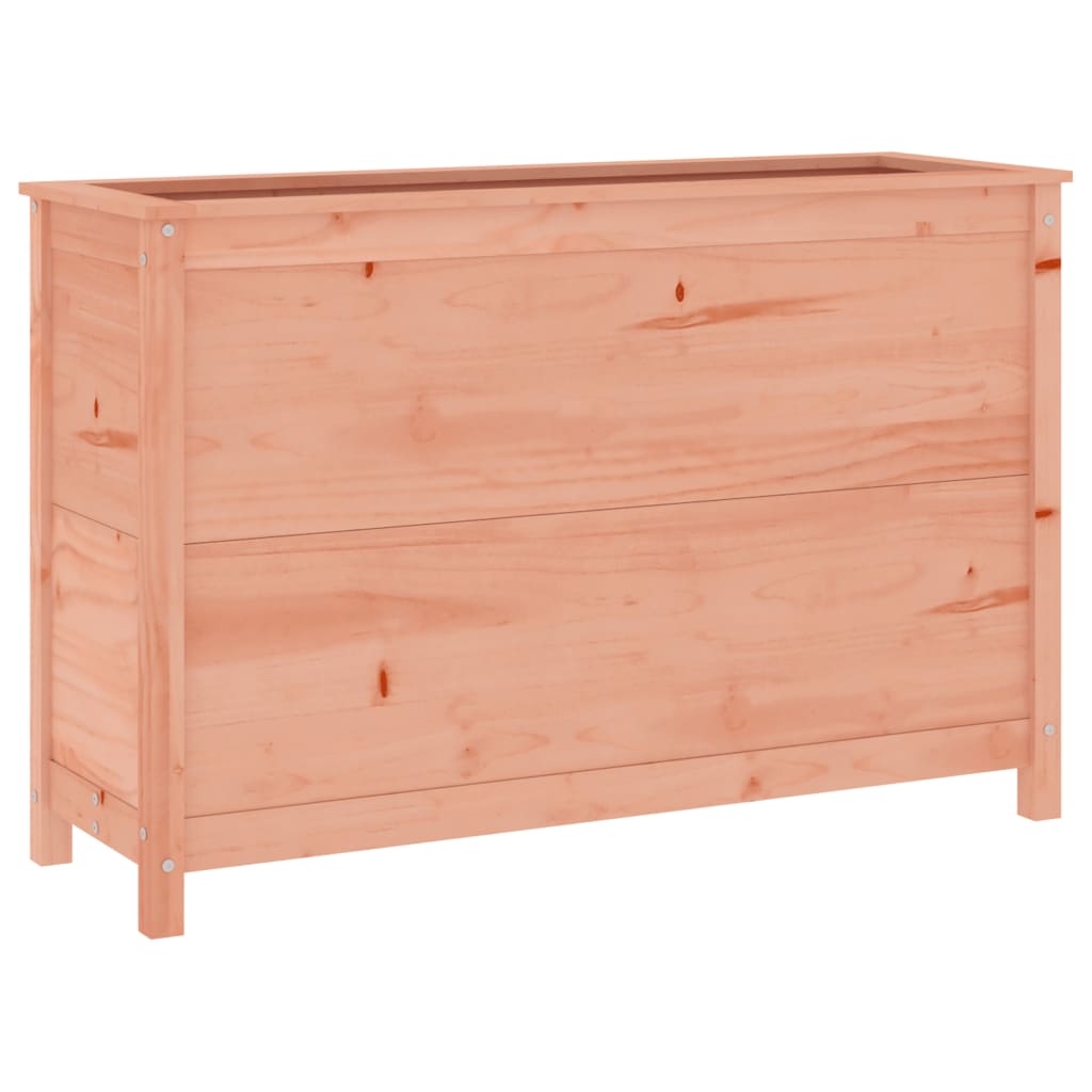 Fioriera Rialzata Giardino 119,5x40x78cm Legno Massello Douglas