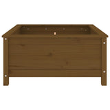 Fioriera da Giardino Miele 82,5x82,5x39 cm Legno Massello Pino