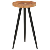Tavolo da Bar in Legno Ø53x105 cm Legno Massello di Acacia