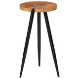 Tavolo da Bar in Legno Ø53x105 cm Legno Massello di Acacia
