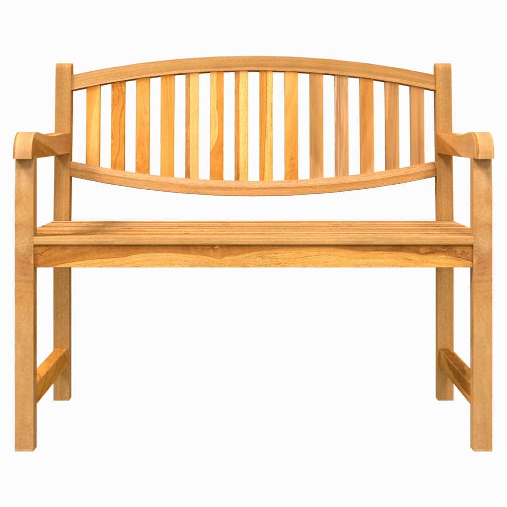 Panca da Giardino 114x59x87 cm Legno Massello di Teak