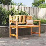 Panca da Giardino 114x59x87 cm Legno Massello di Teak