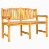 Panca da Giardino 149,5x60x90 cm in Legno Massello di Teak