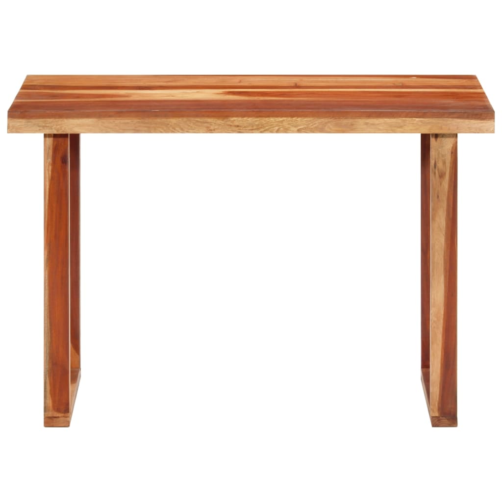 Tavolo da Pranzo 110x50x76 cm Legno Massello di Acacia