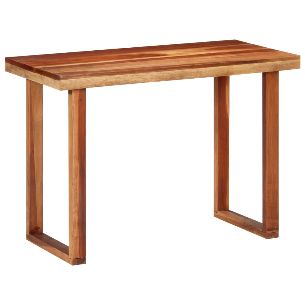 Tavolo da Pranzo 110x50x76 cm Legno Massello di Acacia