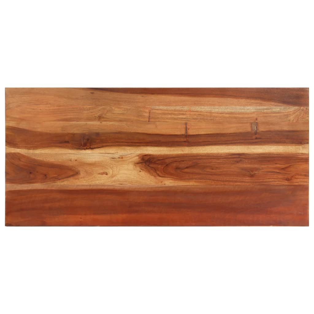 Tavolo da Pranzo 110x50x76 cm Legno Massello di Acacia