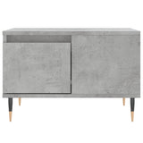 Tavolino Salotto Grigio Cemento 55x55x36,5 cm Legno Multistrato