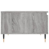 Tavolino Salotto Grigio Sonoma 55x55x36,5 cm Legno Multistrato