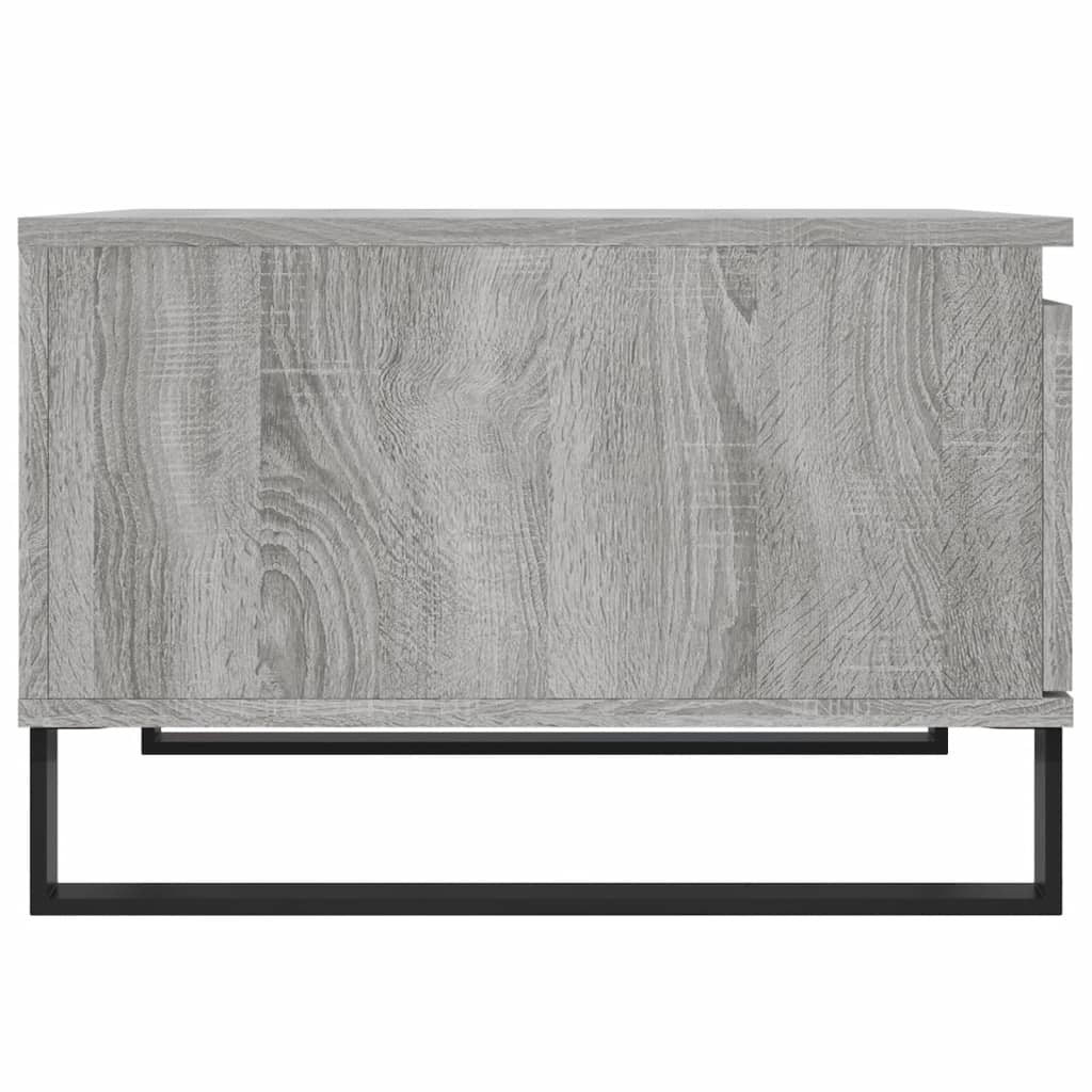 Tavolino Salotto Grigio Sonoma 55x55x36,5 cm Legno Multistrato