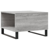 Tavolino Salotto Grigio Sonoma 55x55x36,5 cm Legno Multistrato