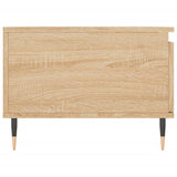 Tavolino Salotto Rovere Sonoma 90x50x36,5 cm Legno Multistrato