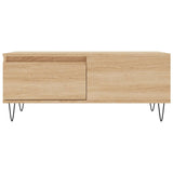 Tavolino Salotto Rovere Sonoma 90x50x36,5 cm Legno Multistrato