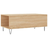 Tavolino Salotto Rovere Sonoma 90x50x36,5 cm Legno Multistrato